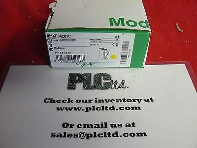 BMXP342020 BRAND NEW Schneider Electric Modicon BMX-P34-2020