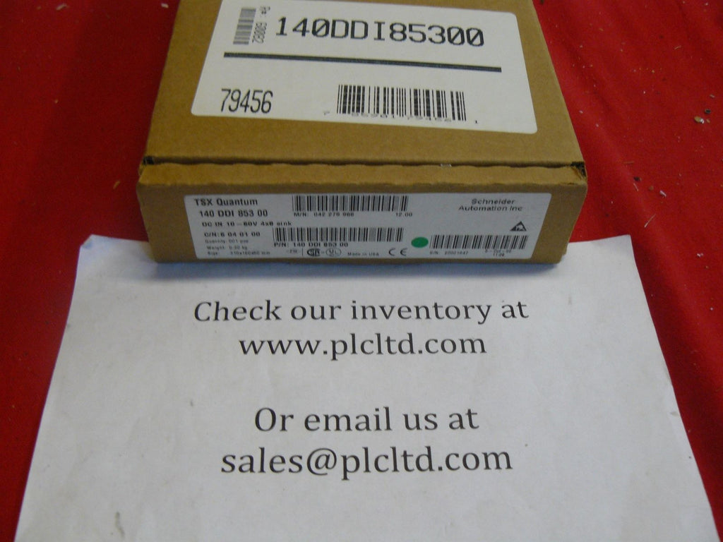 140DDI85300 New Sealed! Modicon DC IN Module 140-DDI-853-00